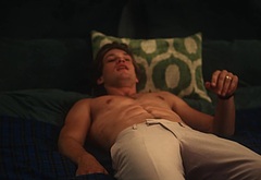 Damian Hardung shirtless in Maxton Hall 1-04 The Moment Of Truth