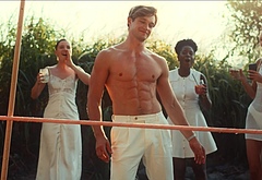 Damian Hardung shirtless in Maxton Hall 1-04 The Moment Of Truth