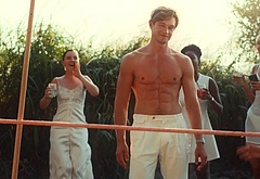 Damian Hardung shirtless in Maxton Hall 1-04 The Moment Of Truth