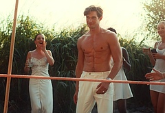 Damian Hardung shirtless in Maxton Hall 1-04 The Moment Of Truth