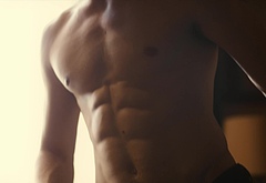 Damian Hardung shirtless in Maxton Hall 1-04 The Moment Of Truth