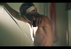 Damian Hardung shirtless in How To Sell Drugs Online 3-05 To make amends maybe be friends
