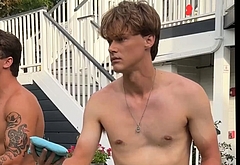 Christopher Briney naked and underwear pics