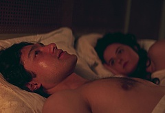 Will Sharpe shirtless in Amadeus