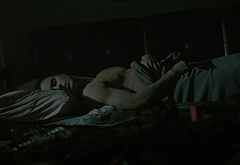 Michael Johnston shirtless in Teen Wolf 5-13 Codominance