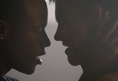 Michael Johnston shirtless in Teen Wolf 5-13 Codominance