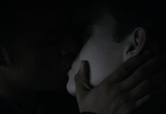 Michael Johnston shirtless in Teen Wolf 5-13 Codominance