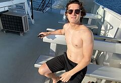 Michael Johnston shirtless and erotic gay pics