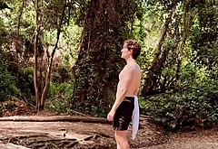 Michael Johnston shirtless and erotic gay pics