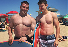 Michael Johnston shirtless and erotic gay pics
