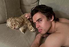 Michael Johnston shirtless and erotic gay pics