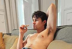Michael Johnston shirtless and erotic gay pics