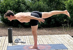 Michael Johnston shirtless and erotic gay pics