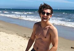 Michael Johnston shirtless and erotic gay pics