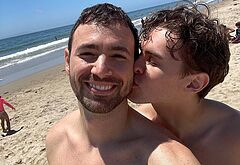 Michael Johnston shirtless and erotic gay pics