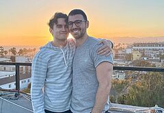 Michael Johnston shirtless and erotic gay pics