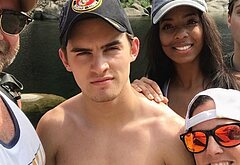 Michael Johnston shirtless and erotic gay pics