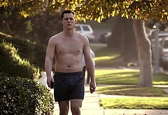Noah Reid naked torso in Kevin From Work