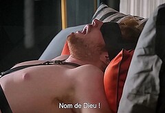 Cooper Hoffman nude and sex actions in I Want Your Sex trailer