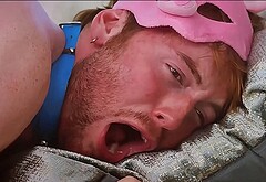 Cooper Hoffman nude and sex actions in I Want Your Sex trailer