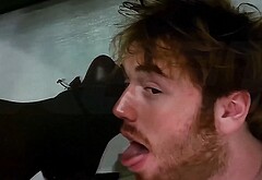 Cooper Hoffman nude and sex actions in I Want Your Sex trailer