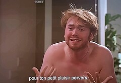 Cooper Hoffman nude and sex actions in I Want Your Sex trailer