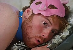 Cooper Hoffman nude and sex actions in I Want Your Sex trailer