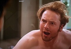Cooper Hoffman nude and sex actions in I Want Your Sex trailer