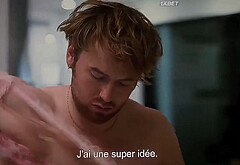 Cooper Hoffman nude and sex actions in I Want Your Sex trailer
