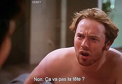 Cooper Hoffman nude and sex actions in I Want Your Sex trailer