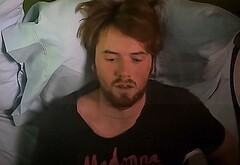 Cooper Hoffman nude and sex actions in I Want Your Sex trailer