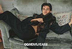 Louis Partridge shirtless and underwear photoshoot 2026