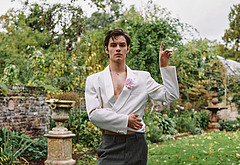 Louis Partridge shirtless and underwear photoshoot 2026