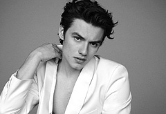 Louis Partridge shirtless and underwear photoshoot 2026