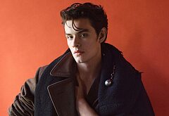 Louis Partridge shirtless and underwear photoshoot 2026