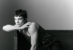 Louis Partridge shirtless and underwear photoshoot 2026