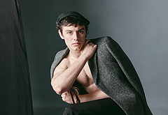 Louis Partridge shirtless and underwear photoshoot 2026