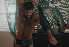 Nick Fink and Sachin Bhatt shirtless in The Way You Look Tonight