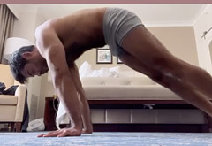 Sachin Bhatt shirtless and dick bulge photos
