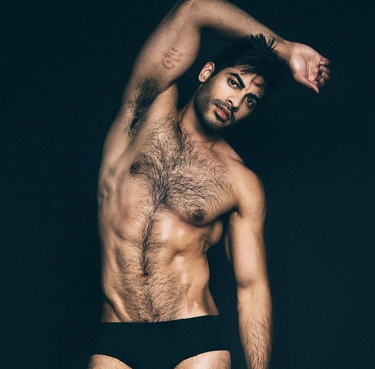 Sachin Bhatt shirtless and dick bulge photos