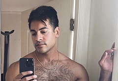 Sachin Bhatt shirtless and dick bulge photos