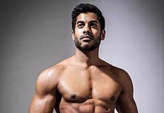 Sachin Bhatt shirtless and dick bulge photos