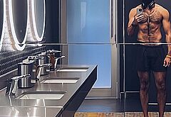 Sachin Bhatt shirtless and dick bulge photos