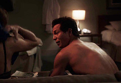 Benjamin Bratt shirtless in Private Practice 5-21 Drifting Back