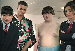 Jack Whitehall nudes in Bad Education