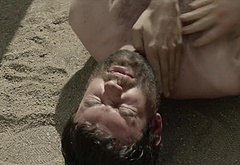 Jack Whitehall shirtless in Bounty Hunters