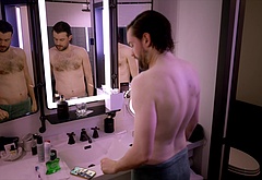 Jack Whitehall shirtless in Jack In Time For Christmas
