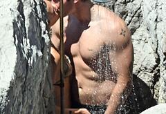Callum Turner shirtless pics