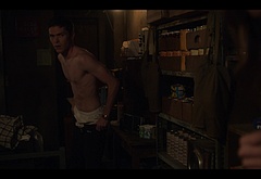 Casey W Johnson shirtless in For All Mankind