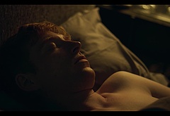 Domhnall Gleeson shirtless in Alice and Jack